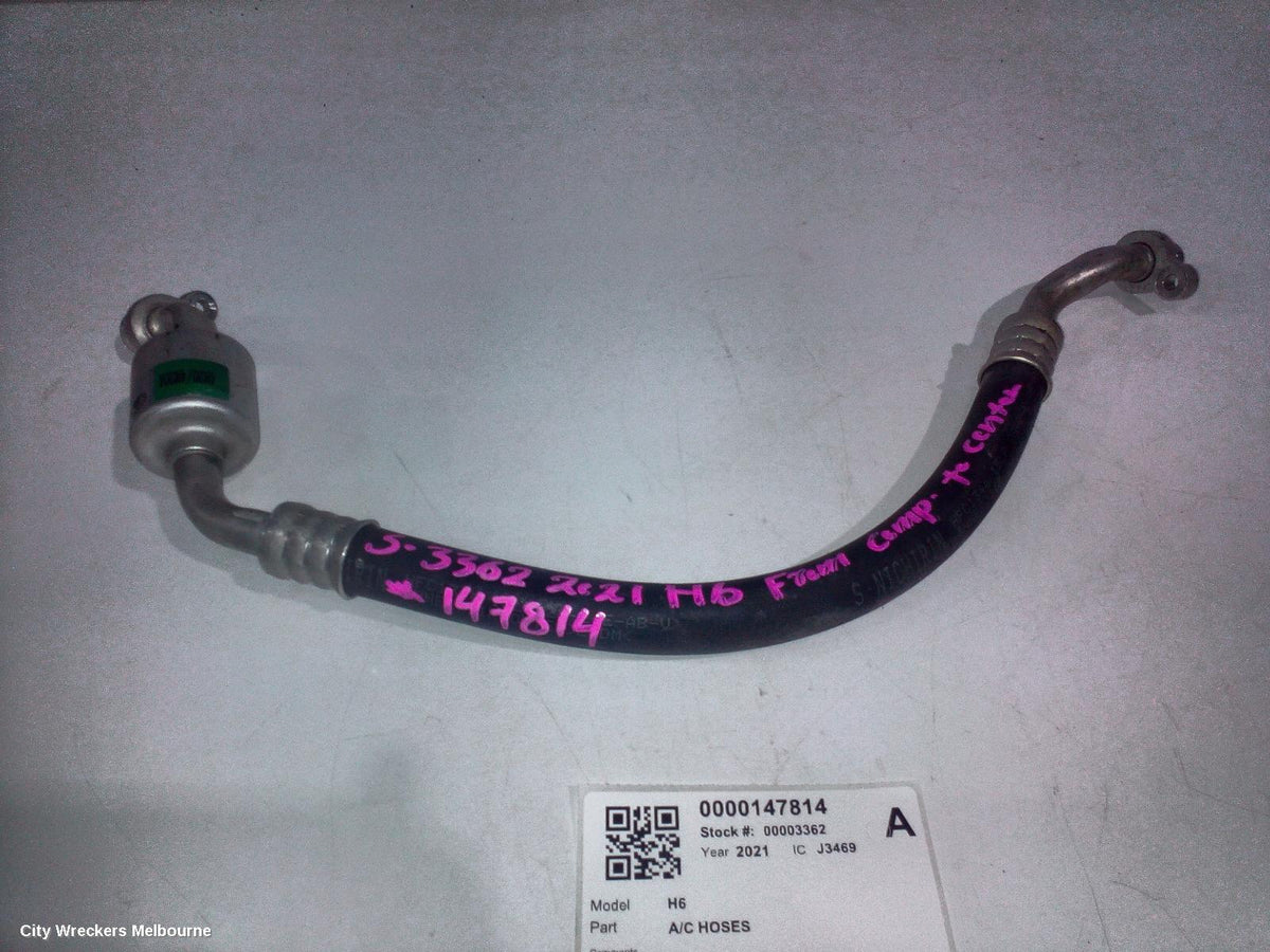 HAVAL H6 A/C HOSES, PETROL, 2.0, TURBO, B01, COMPRESSOR TO CONDENSER, 07/2016 - 01/2021 - Image 1