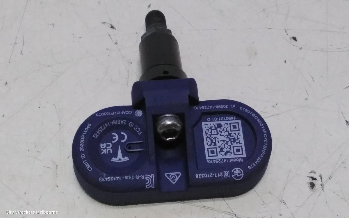 TESLA MODEL Y, 1ST GEN, 03/2022 ONWARDS, 20098-1472547G  TYRE PRESSURE SENSOR: 151641 - Image 1