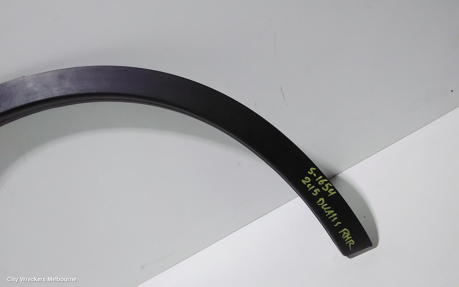 NISSAN DUALIS WHEEL ARCH FLARE, RH REAR, J10, 08/2008 - 05/2014 - Image 2