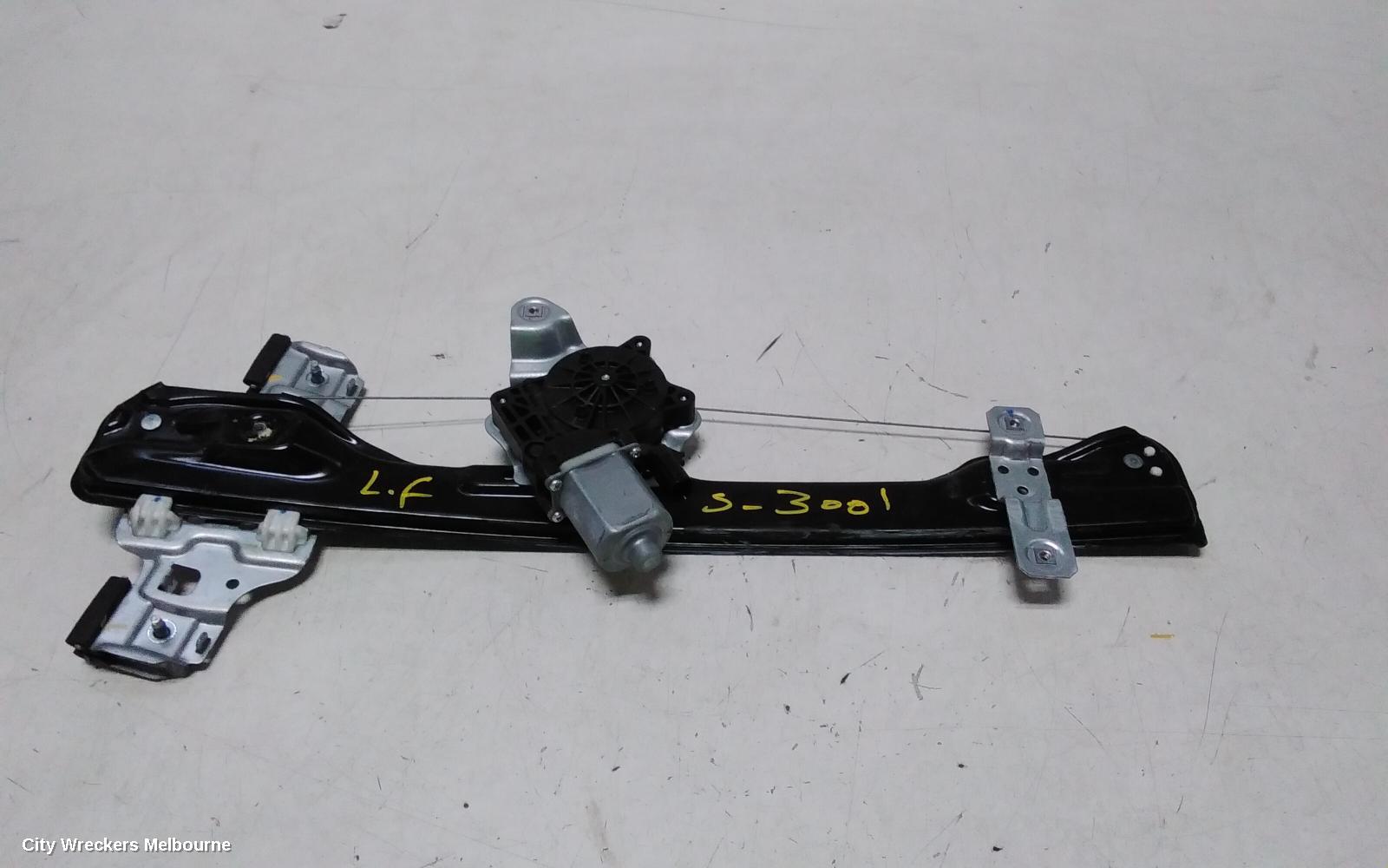 HOLDEN TRAX LEFT FRONT WINDOW REG/MOTOR, TJ SERIES, DOOR REG ASSY (REG AND MOTOR), 08/2013 - 12/2020 - Image 1