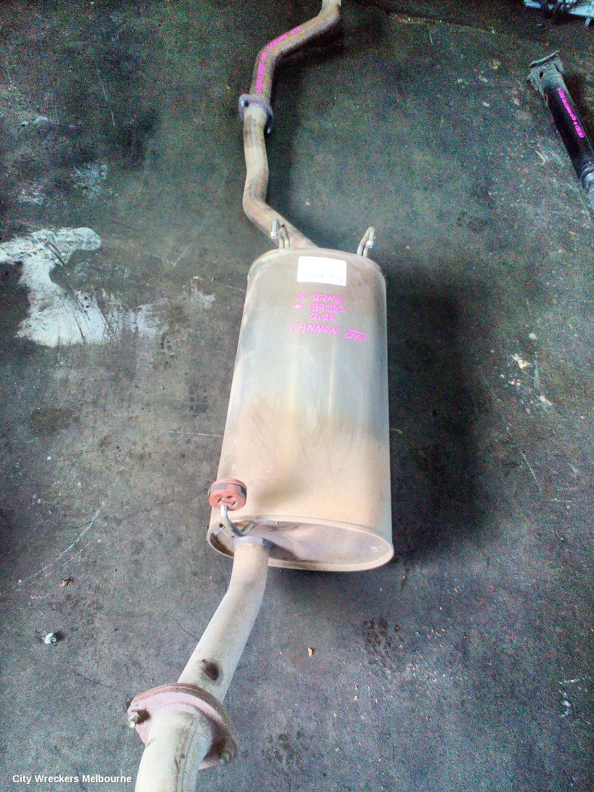GREAT WALL CANNON UTE EXHAUST SYSTEM, NPW, 09/2020 ONWARDS - Image 3