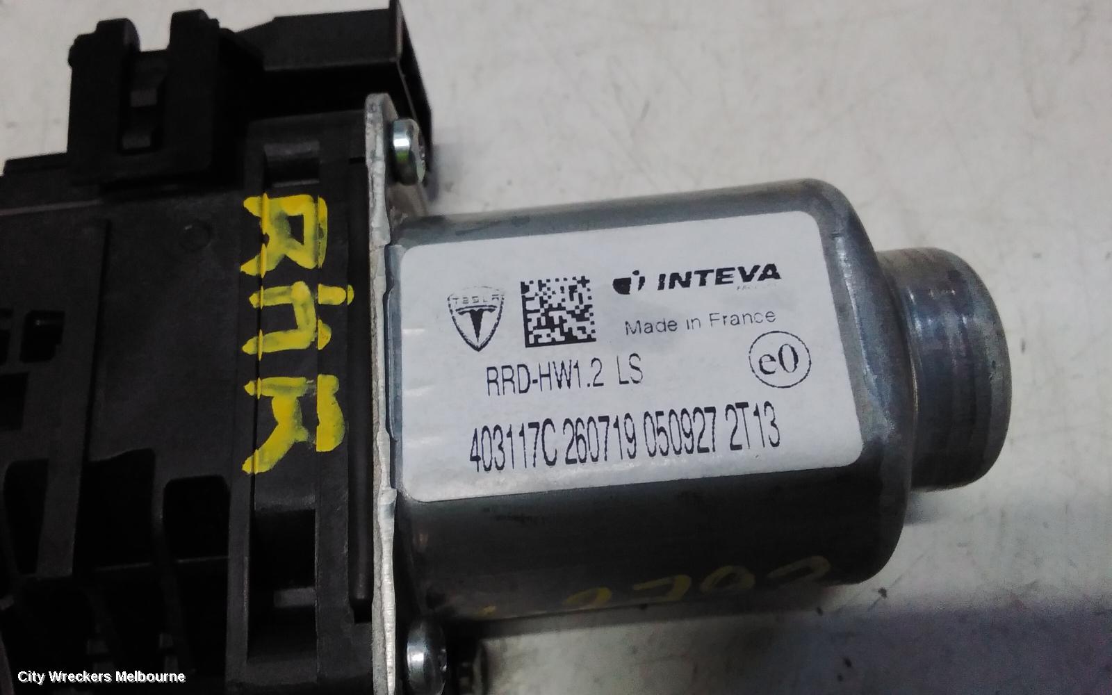 TESLA MODEL 3 RIGHT REAR WND REG/MOTOR, 1ST GEN, 06/2019 ONWARDS - Image 2