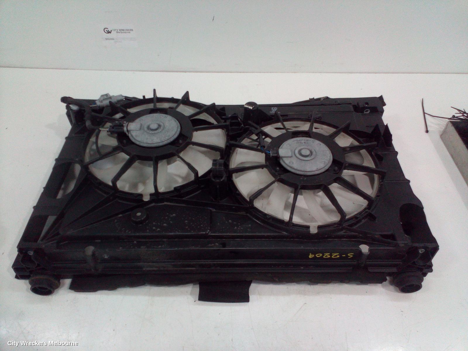 TOYOTA PRIUS FAN, ZVW30R, RADIATOR FAN, 07/2009 - 12/2015 - Image 3