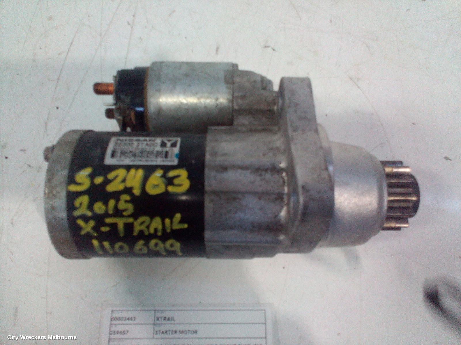 NISSAN XTRAIL STARTER, PETROL, 2.5, QR25DE, AUTO T/M, W/ LONG SNOUT TYPE, T32, 02/2014 - 07/2022 - Image 3
