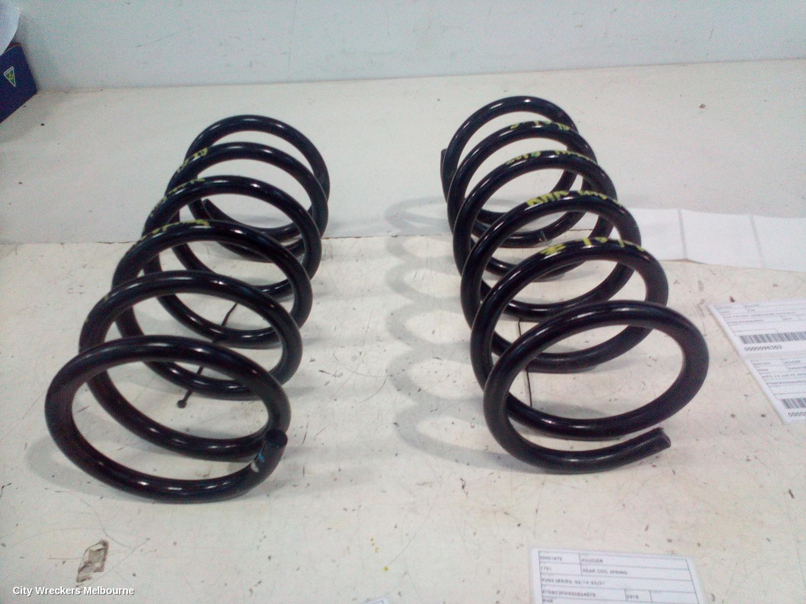 TOYOTA KLUGER REAR COIL SPRING, XU50 SERIES, 03/2014 - 02/2021 - Image 2