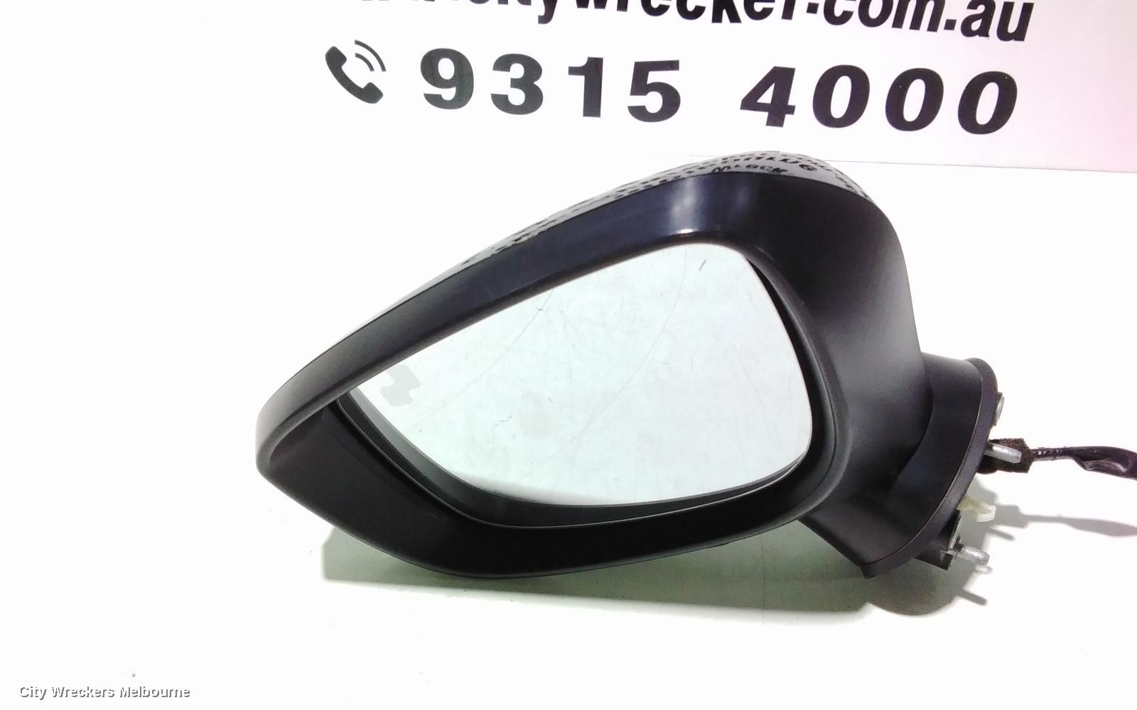 MAZDA CX3 LEFT DOOR MIRROR, DK, MANUAL FOLDING, W/ BLIND SPOT TYPE, 02/2017 - 05/2018 - Image 2