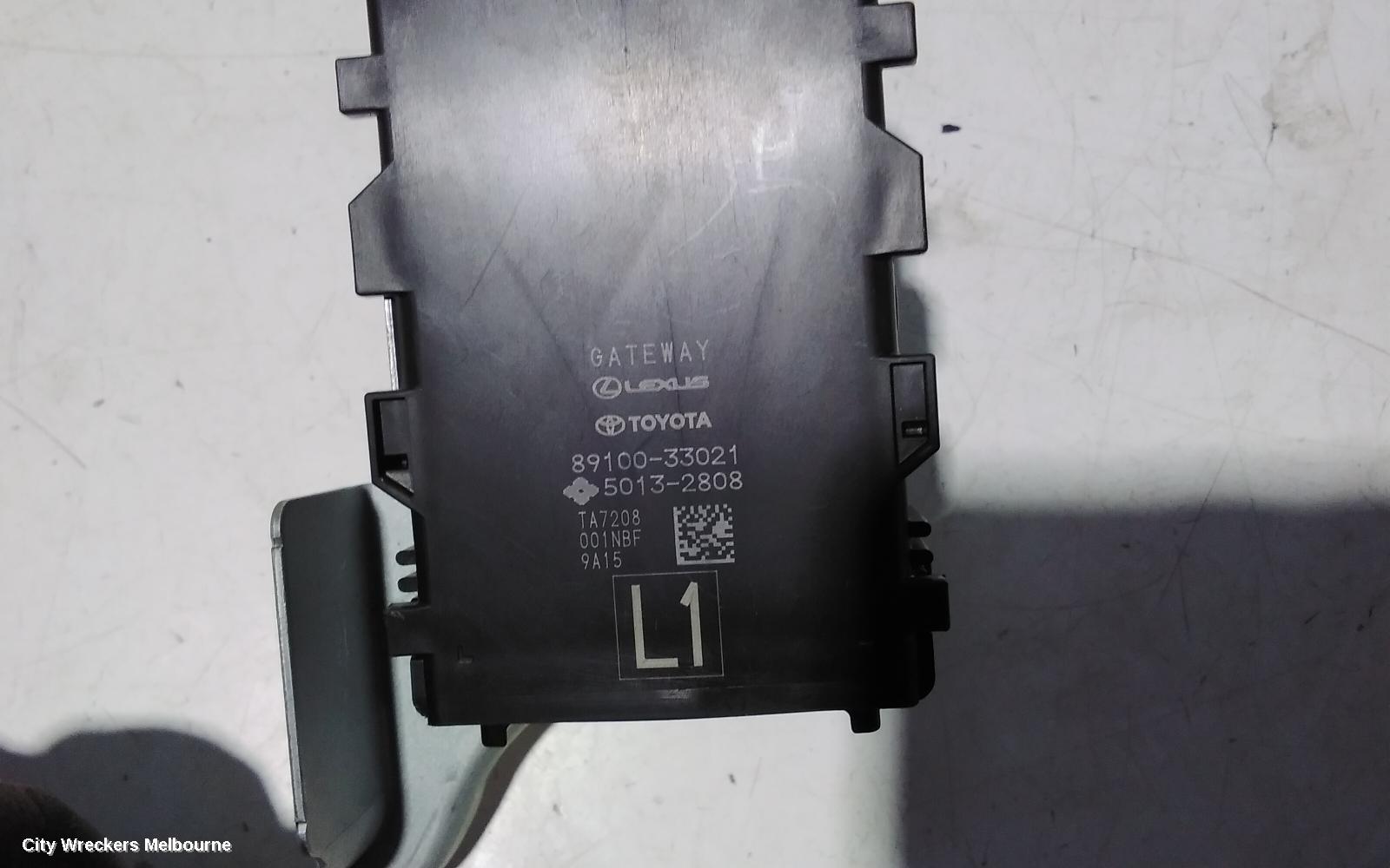 TOYOTA CAMRY, XV70, 09/2017 - 05/2024, 89100-33021 COMPUTER, NETWORK GATEWAY: 101207 - Image 3