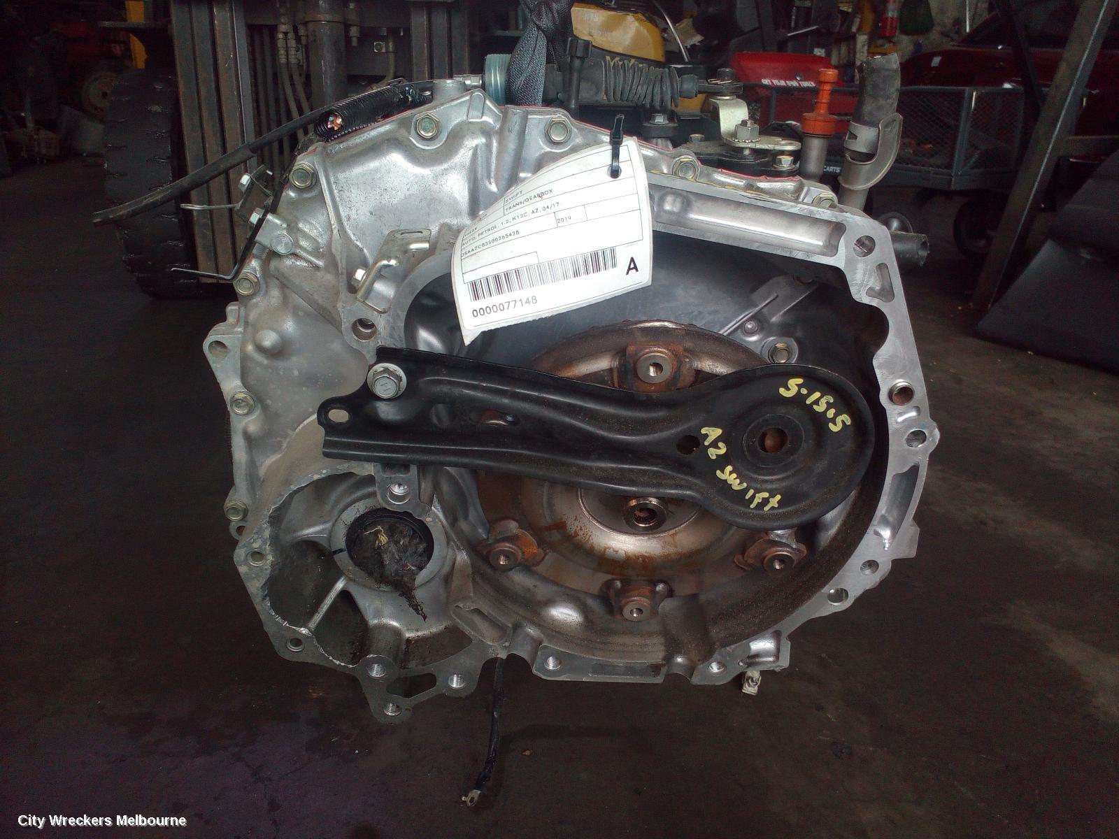 SUZUKI SWIFT TRANS/GEARBOX, AUTO, PETROL, 1.2, K12C, AZ, 04/2017 ONWARDS - Image 2