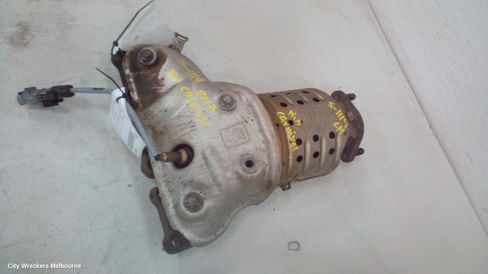 KIA CARNIVAL/GRAND CARNIVAL CATALYTIC CONVERTER, MANIFOLD-CAT TYPE, 3.8, PETROL, LH SIDE, VQ, 01/2006 - 05/2010 - Image 2