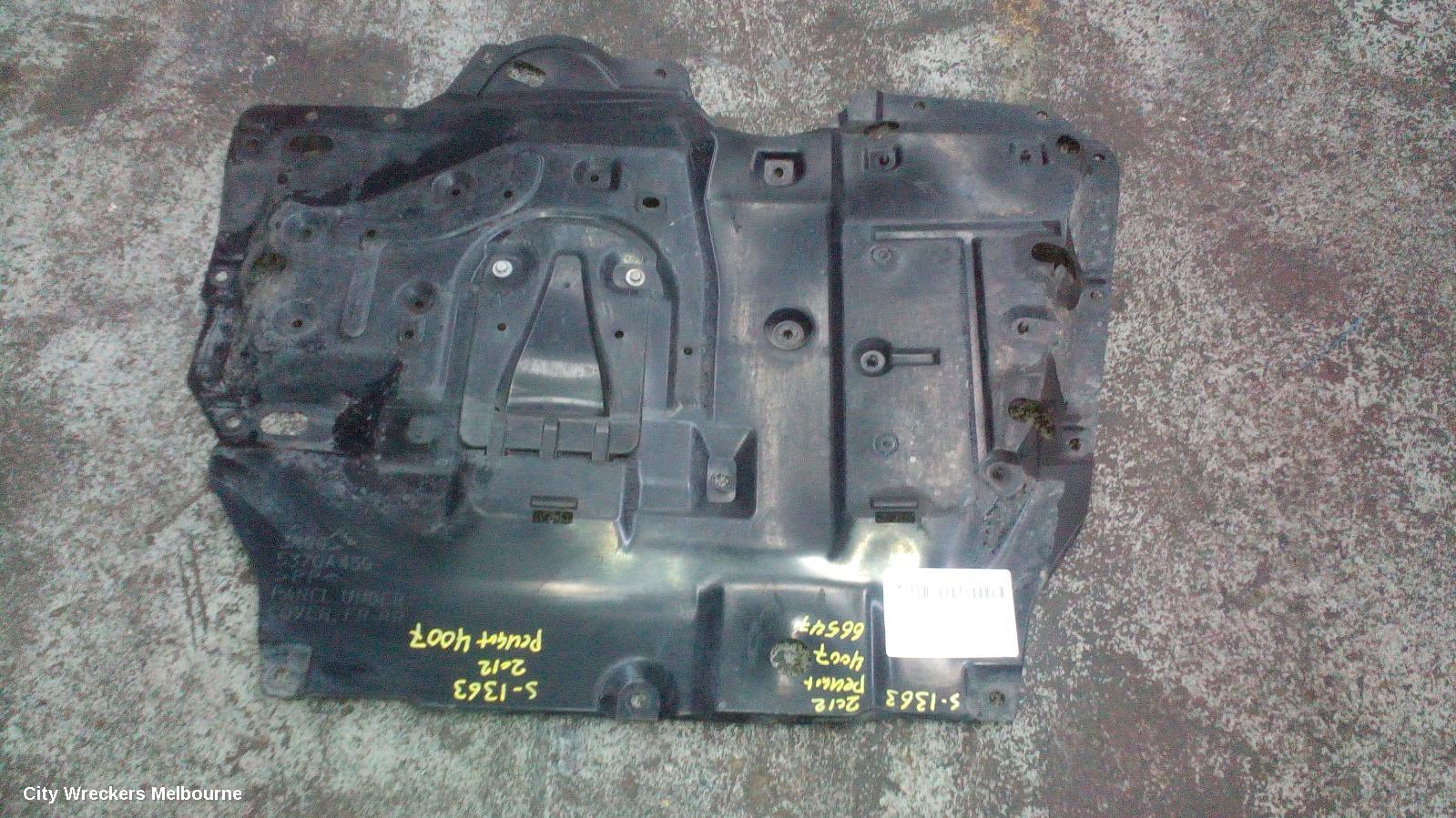 PEUGEOT 4007 LOWER ENGINE SPLASH TRAY - Image 2