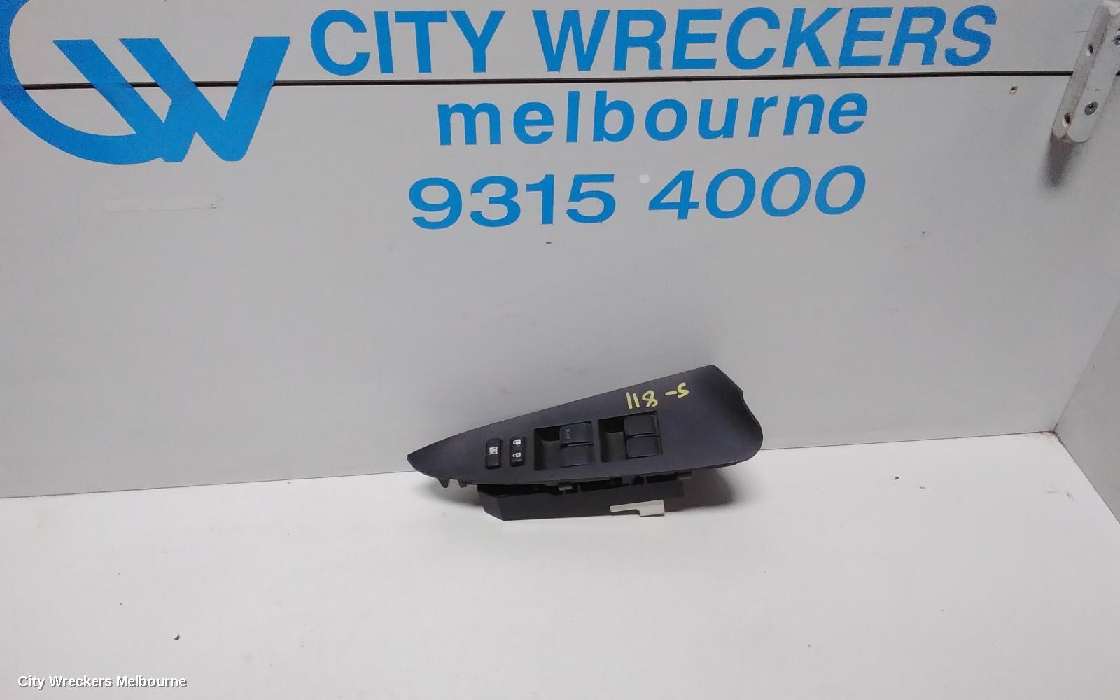 TOYOTA RAV4 PWR DR WIND SWITCH, RH FRONT (MASTER SWITCH), ACA33, 10/2007 - 11/2012 - Image 1