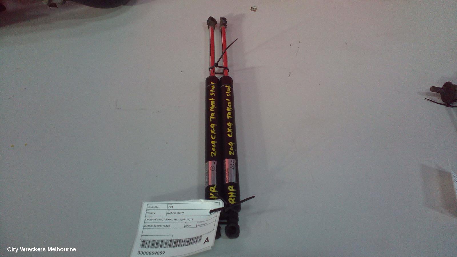 MAZDA CX9 HATCH STRUT, TAILGATE STRUT (PAIR), TB, 12/2007 - 12/2015 - Image 2