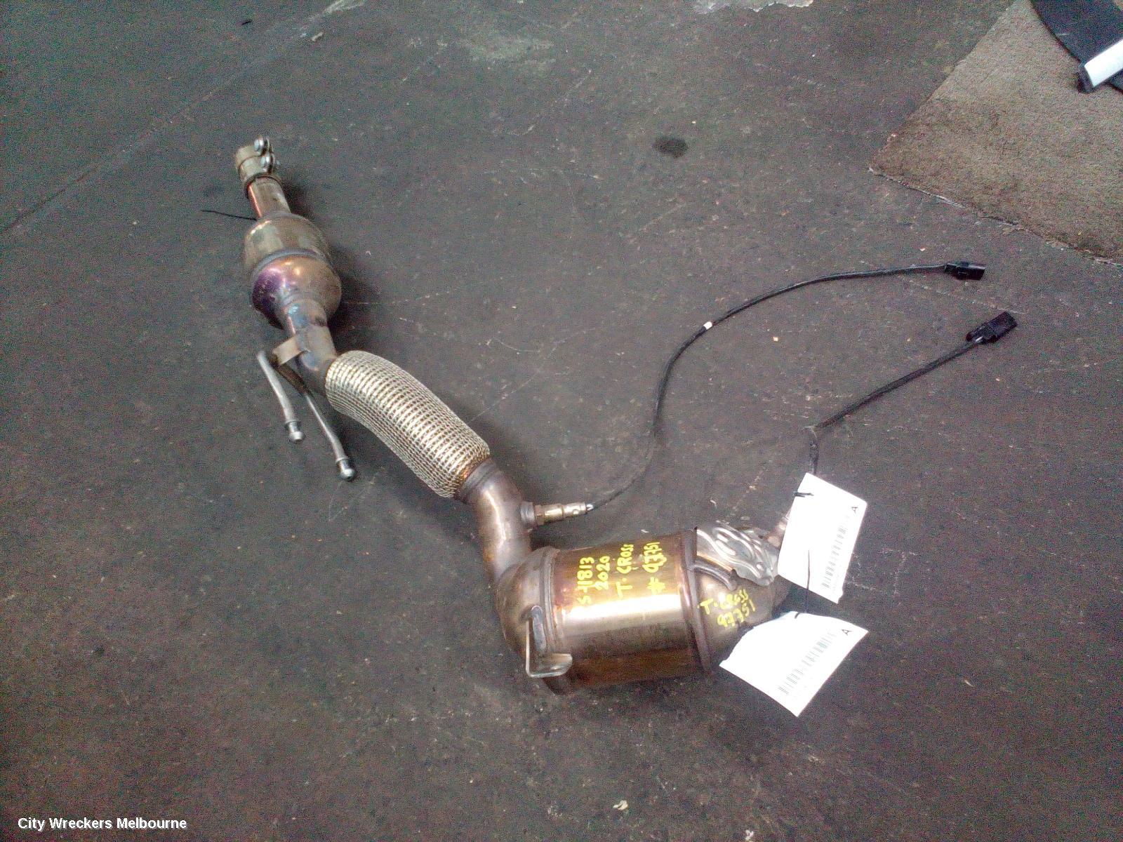 VOLKSWAGEN T-CROSS CATALYTIC CONVERTER, UNDER CAR-CAT TYPE, 1.0, C1, 01/2020 ONWARDS - Image 1
