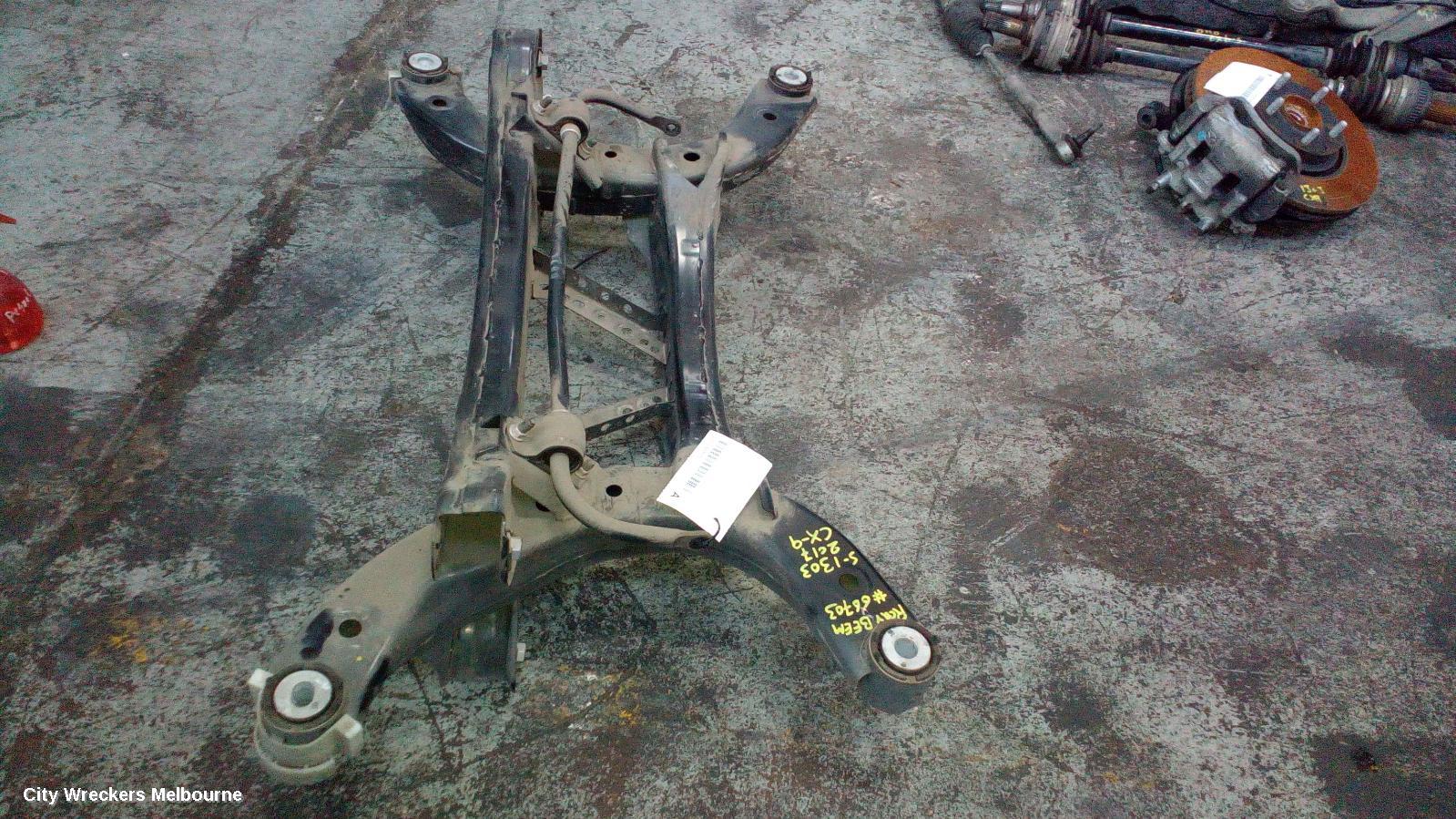 MAZDA CX9 R BEAM/CRADLE/XMEMBR, TC, 07/2016 - 12/2024 - Image 3