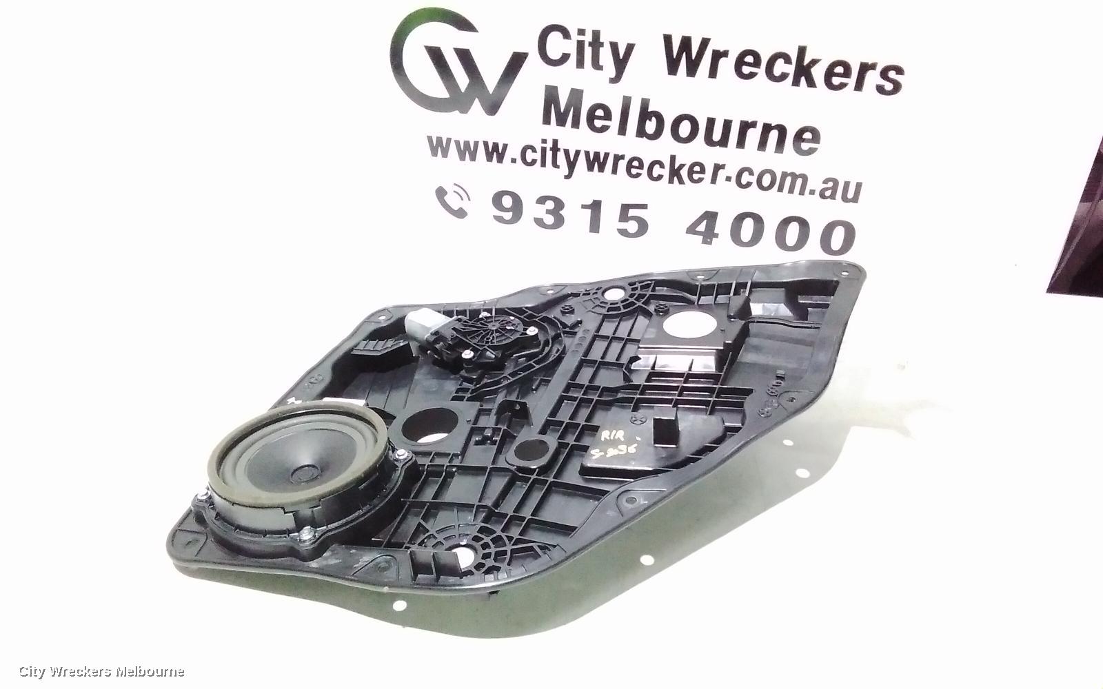 KIA STINGER RIGHT REAR WND REG/MOTOR, CK, 06/2017 - 04/2023 - Image 2
