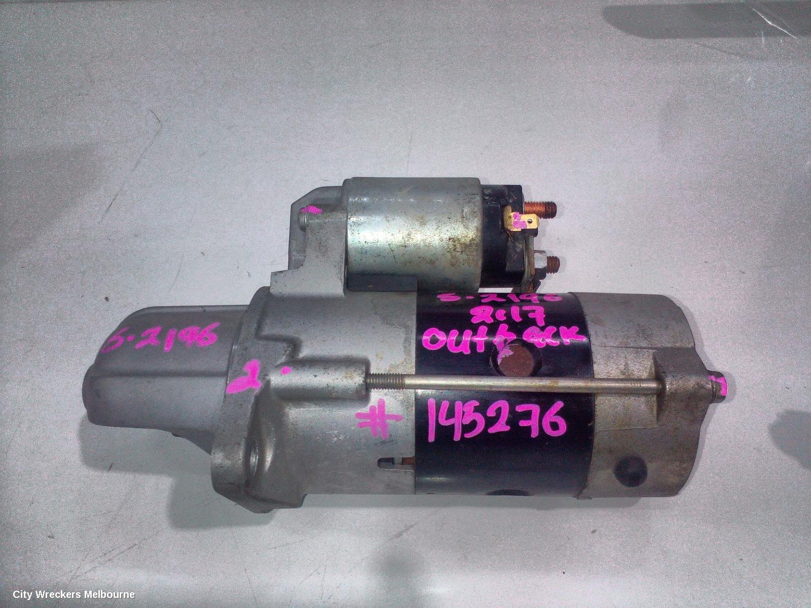 SUBARU OUTBACK STARTER, DIESEL, EE20, AUTO, CVT, 6 SPEED, 6TH GEN, 08/2014 - 12/2020 - Image 2