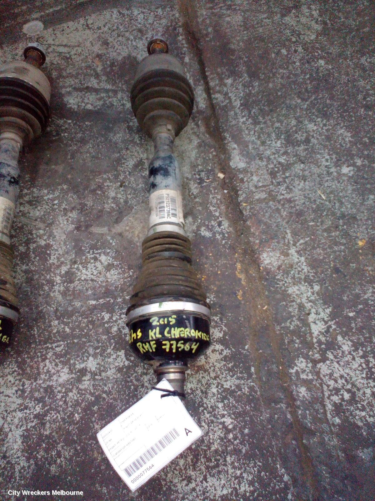 JEEP CHEROKEE RIGHT DRIVESHAFT, FRONT, PETROL, 3.2, KL, 02/2014 ONWARDS - Image 2