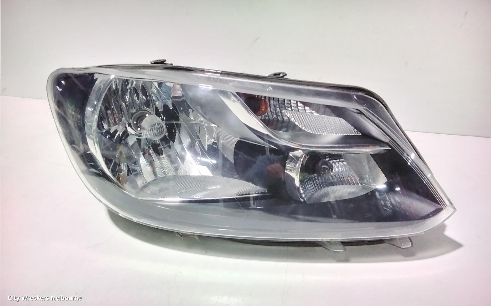 VOLKSWAGEN CADDY RIGHT HEADLAMP, 2K, H4 TYPE, 08/2010 - 06/2015 - Image 2