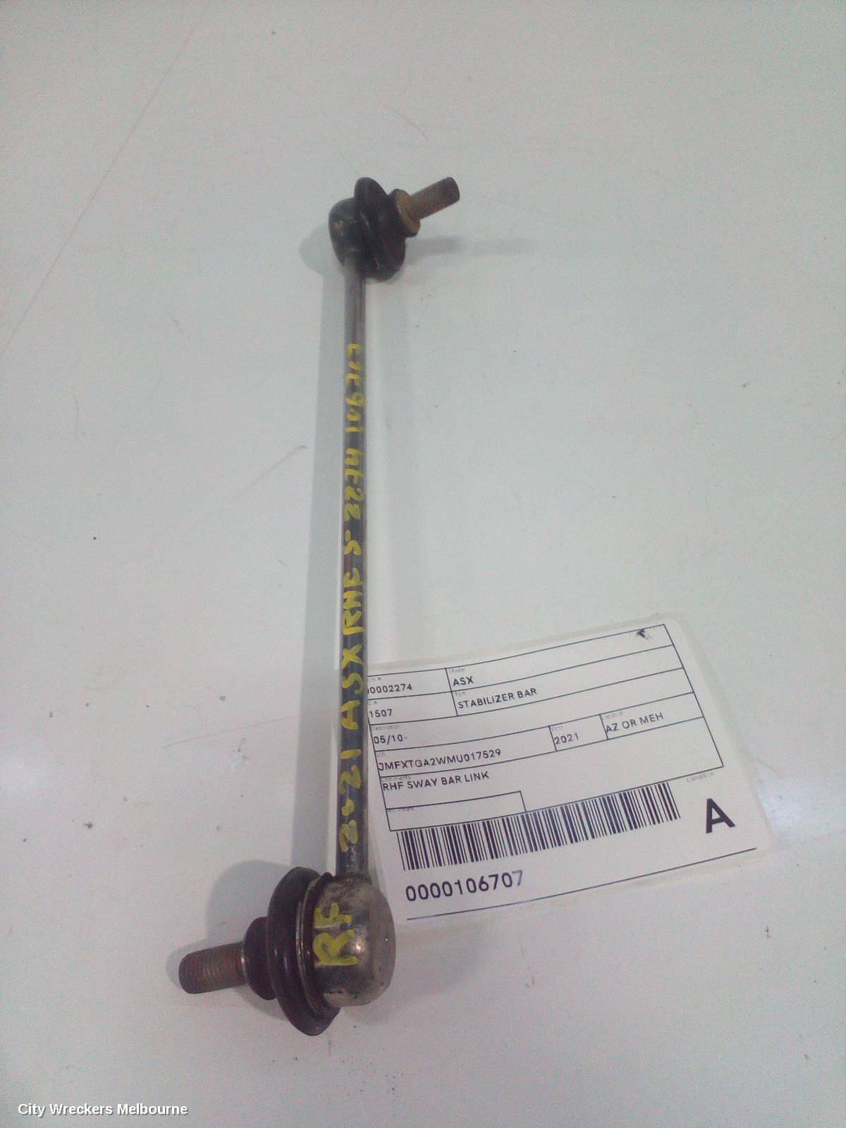 MITSUBISHI ASX STABILISER BAR, XA-XD, FRONT SWAY BAR LINK (RH SIDE), 05/2010 - 12/2024 - Image 1