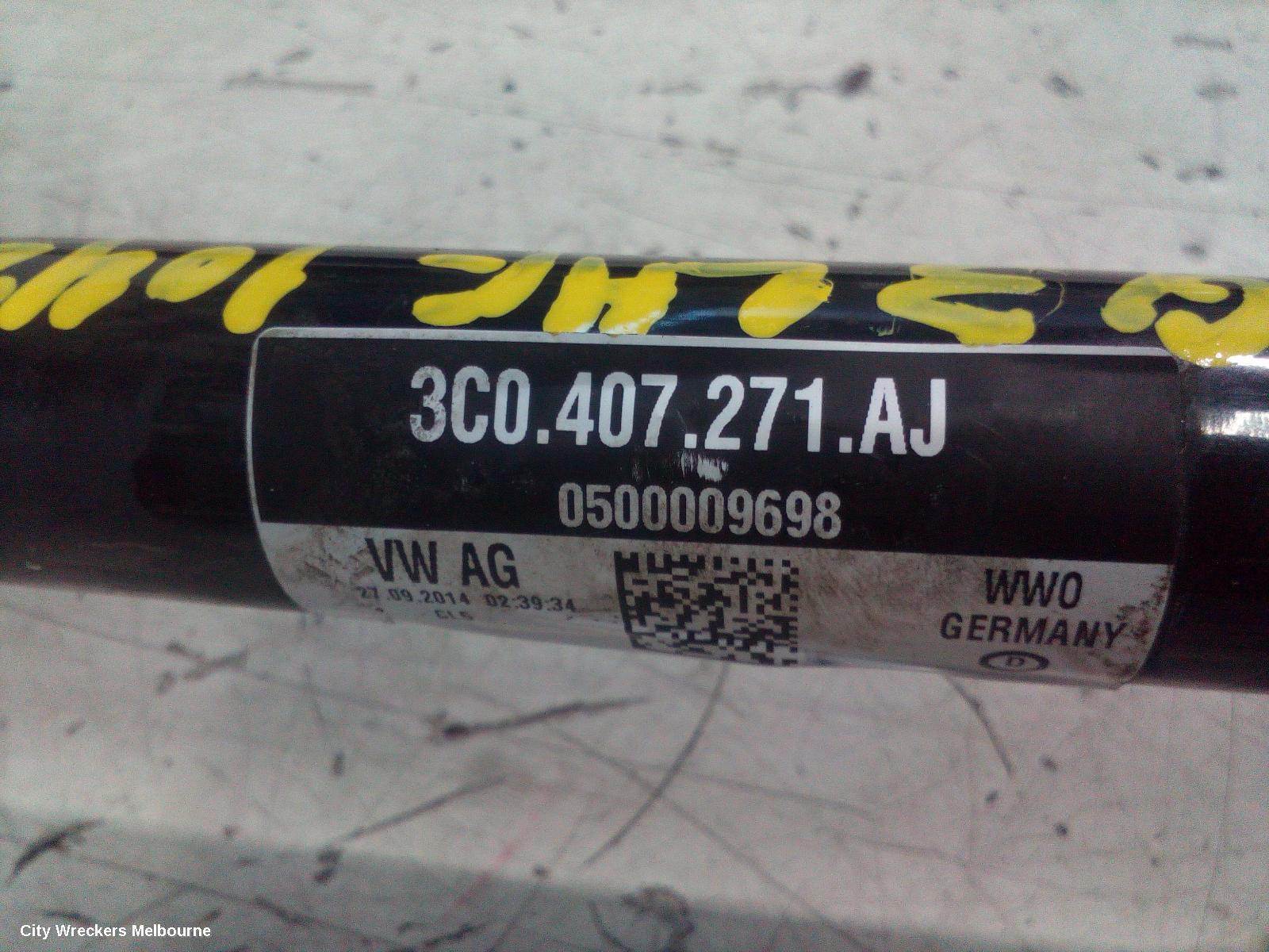 AUDI Q3 LEFT DRIVESHAFT, FRONT, 1.4, PETROL, 8U, Q3, 02/2014 - 12/2018 - Image 2