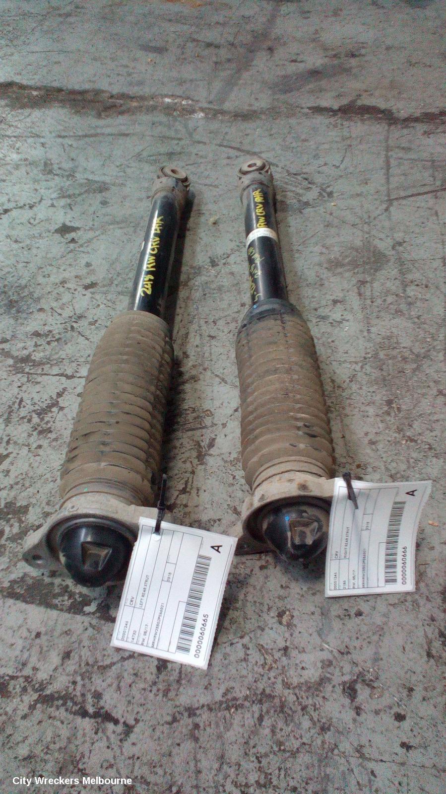HONDA CRV LEFT REAR STRUT, RW, PETROL, 1.5, TURBO, AWD, 05/2017 - 08/2023 - Image 1