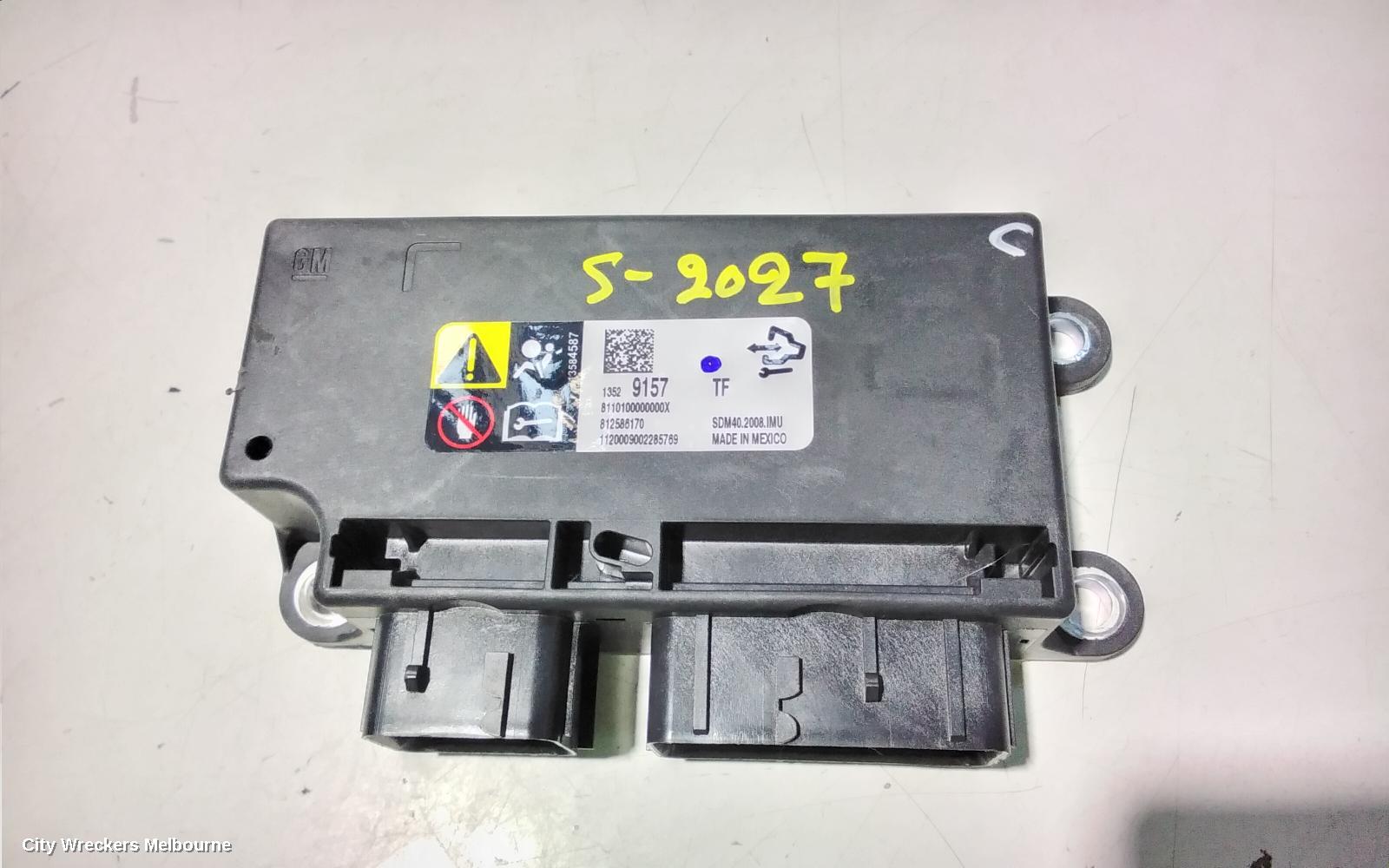 HOLDEN COMMODORE AIRBAG MODULE/SENSOR, MODULE, W/ COLLISION AVOIDANCE TYPE, ZB, 10/2017 - 12/2020 - Image 2