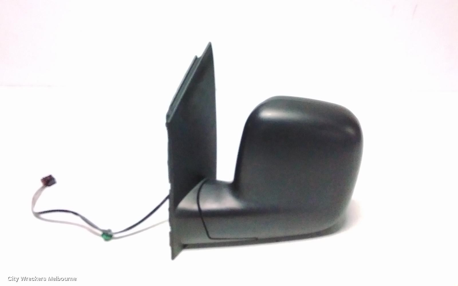 VOLKSWAGEN CADDY LEFT DOOR MIRROR, 2K, MANUAL, TEXTURED, 12/2004 - 08/2010 - Image 1