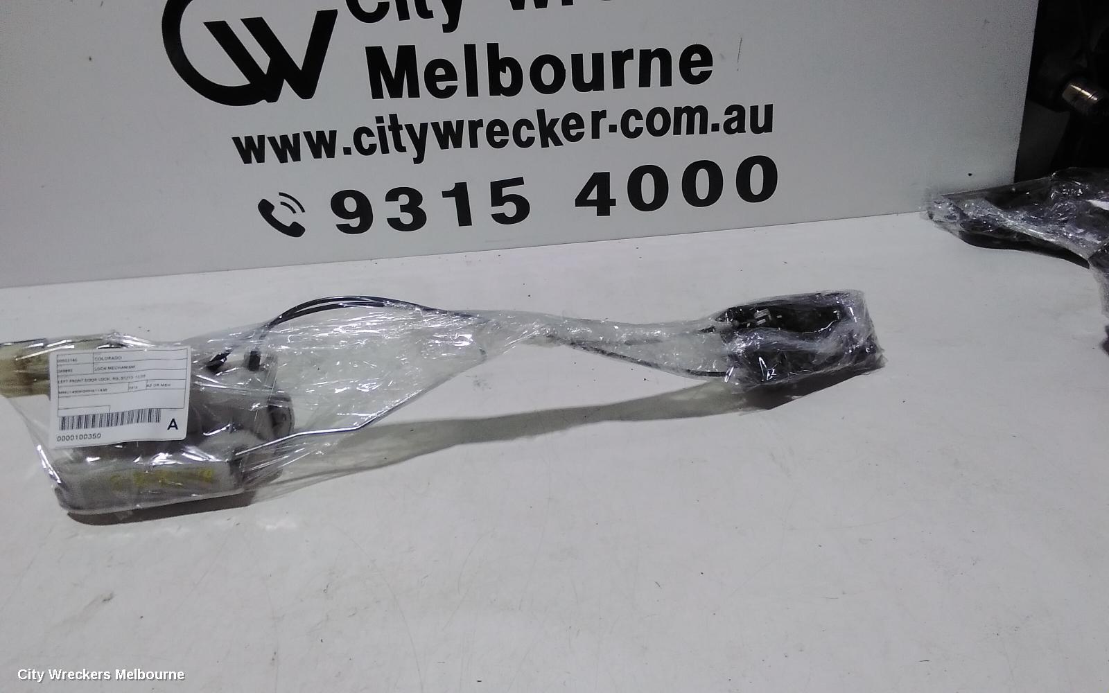 HOLDEN COLORADO DOOR/BOOT/GATE LOCK, LEFT FRONT DOOR LOCK, RG, 01/2012 - 12/2020 - Image 1