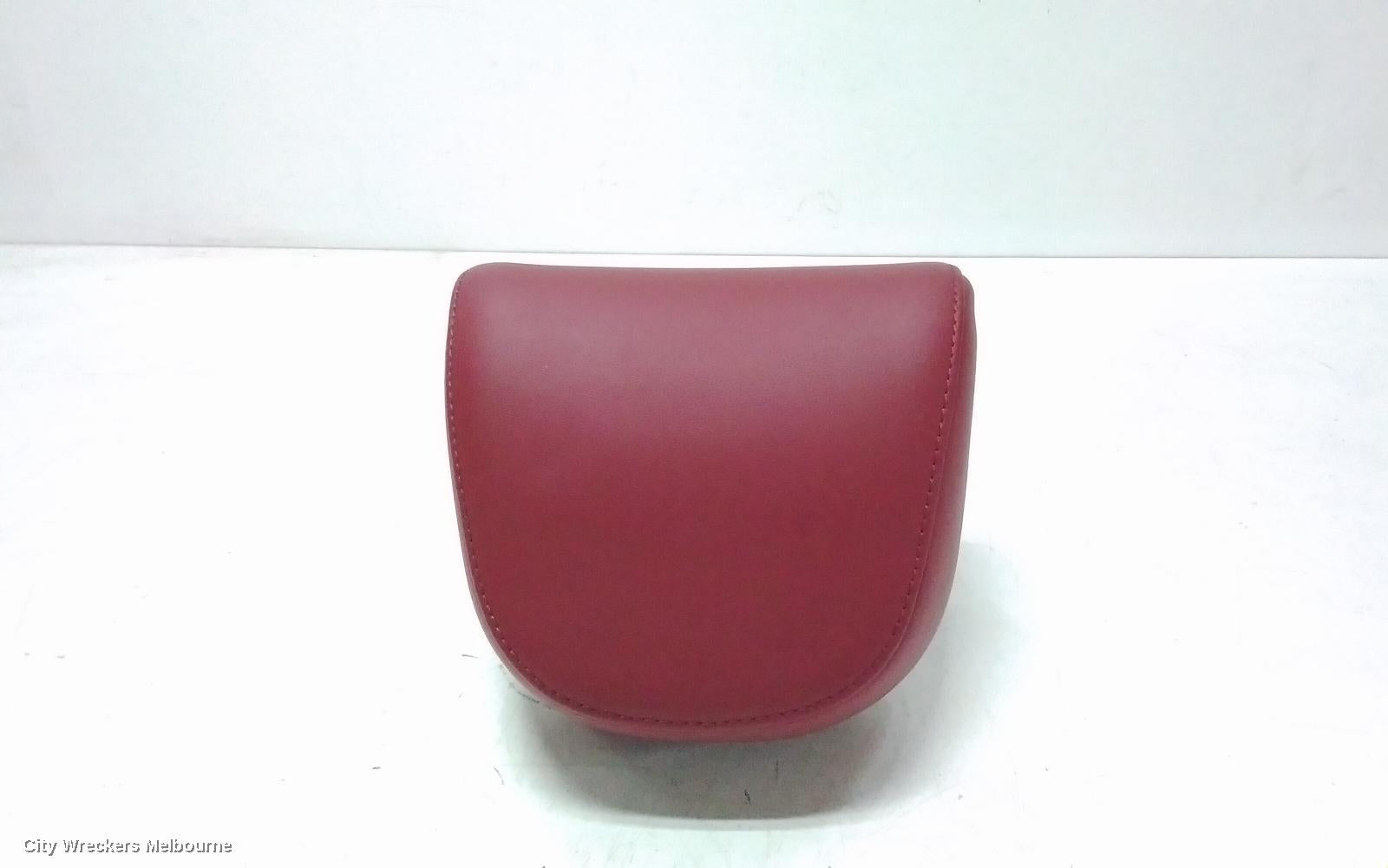 KIA STINGER HEADREST, CK, LH REAR, RED, LEATHER, GT/GT-LINE, 06/2017 - 04/2023 - Image 1