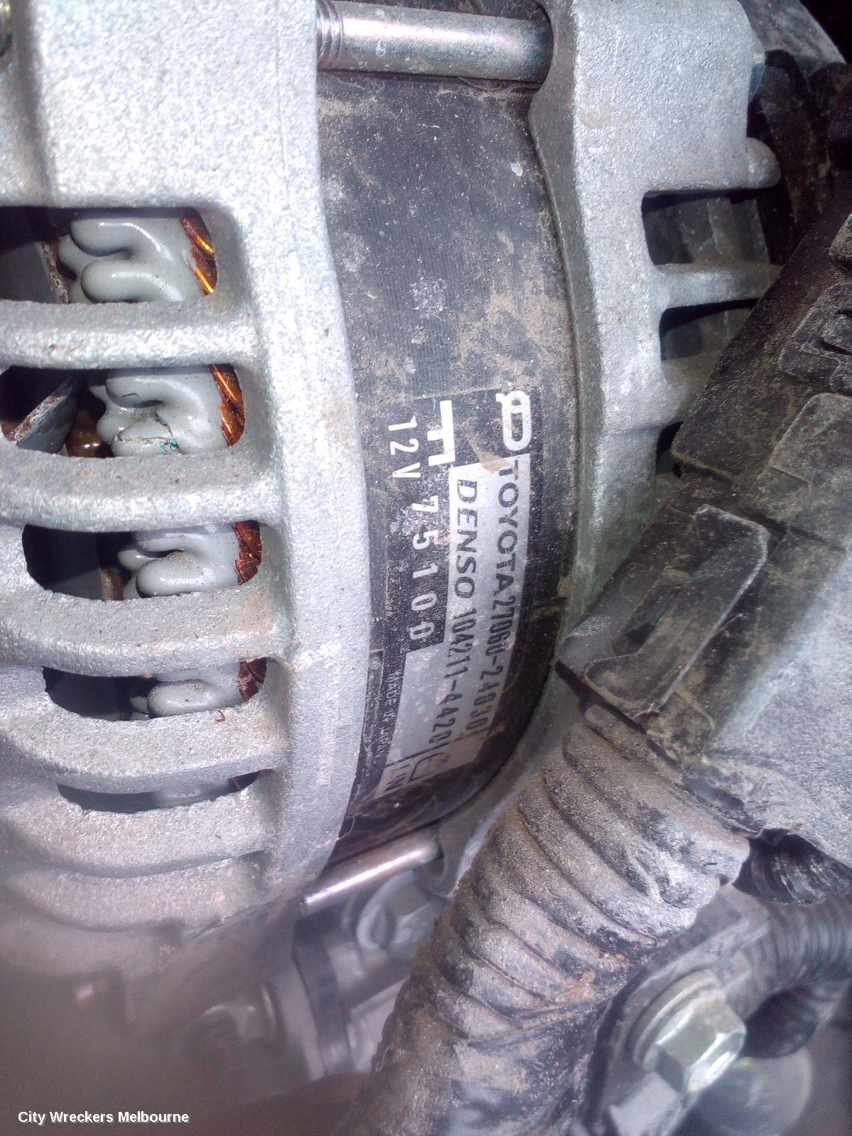 TOYOTA COROLLA ALTERNATOR, E210, PETROL, 2.0, M20A-FKS, 07/2018 ONWARDS - Image 2