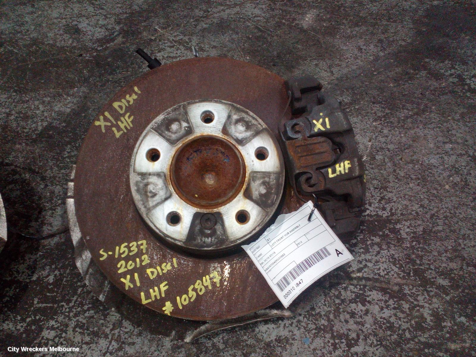 BMW X1 LEFT FRONT HUB ASSEMBLY, E84, 04/2010 - 07/2015 - Image 2