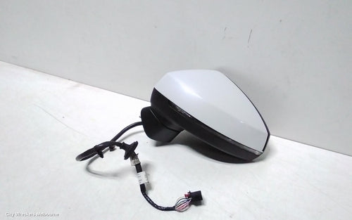 AUDI A3 LEFT DOOR MIRROR, 8V, S3, SEDAN, POWER FOLD, NON LANE CHANGE ASSIST TYPE (6XK/7Y0), 11/2013 - 04/2016 - Image 1