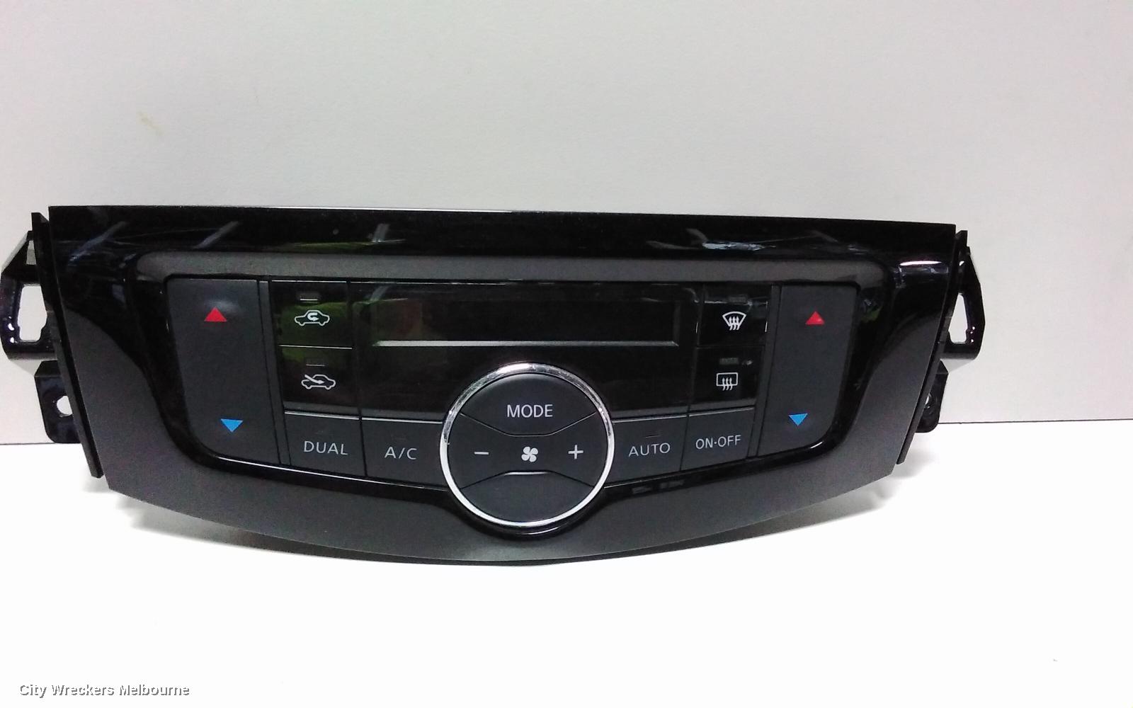 NISSAN NAVARA HEATER/AC CONTROLS, NP300, SINGLE ZONE CLIMATE CONTROL TYPE, 05/2015 ONWARDS - Image 3