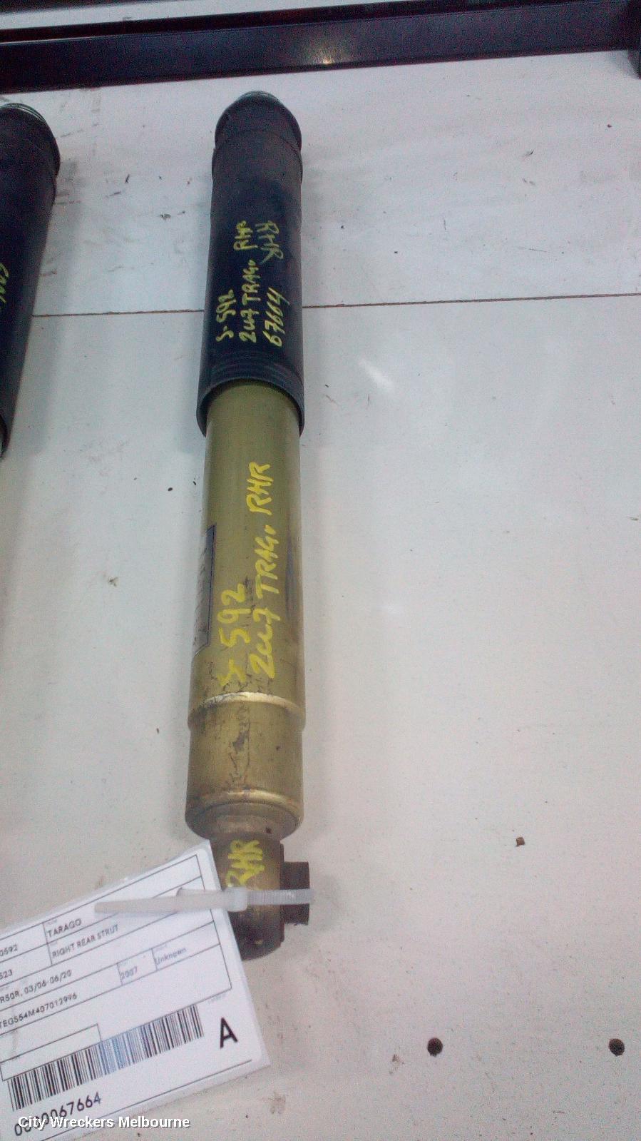 TOYOTA TARAGO RIGHT REAR STRUT, ACR50R, 03/2006 - 06/2020 - Image 1