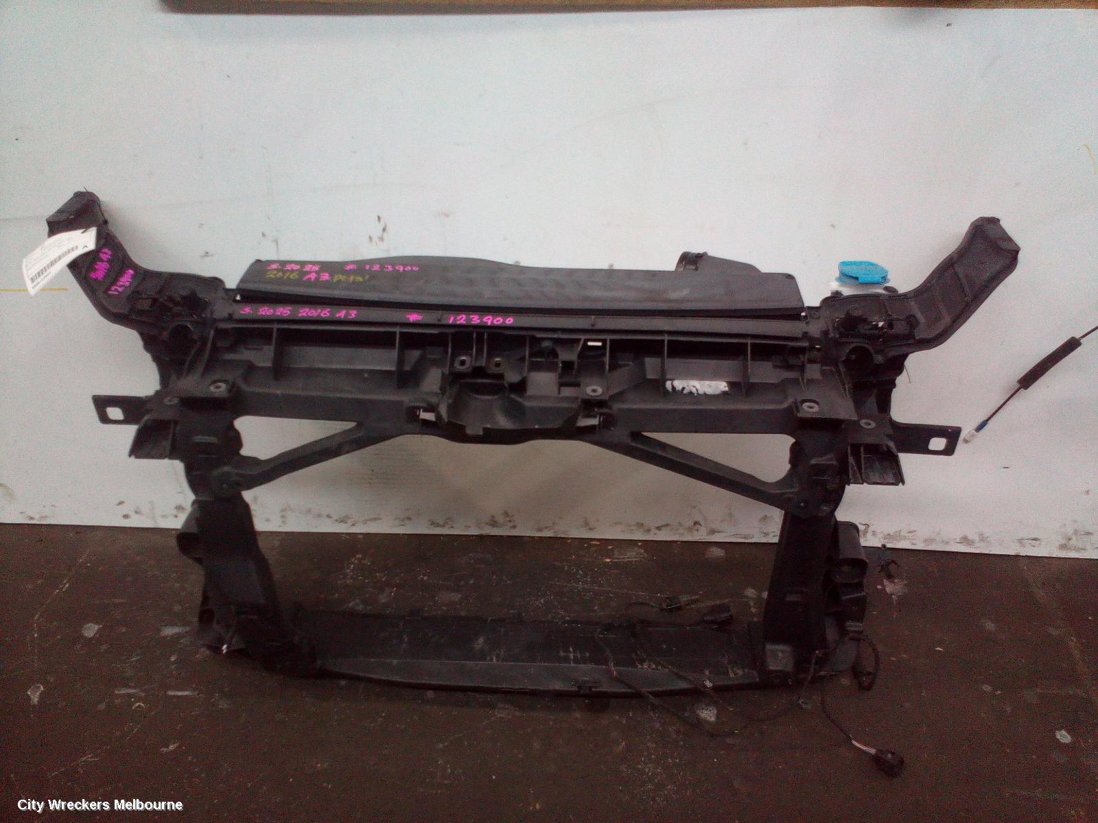 AUDI A3 RADIATOR SUPPORT, 8V, A3, SEDAN, NON S-LINE TYPE, 05/2013 - 10/2020 - Image 3