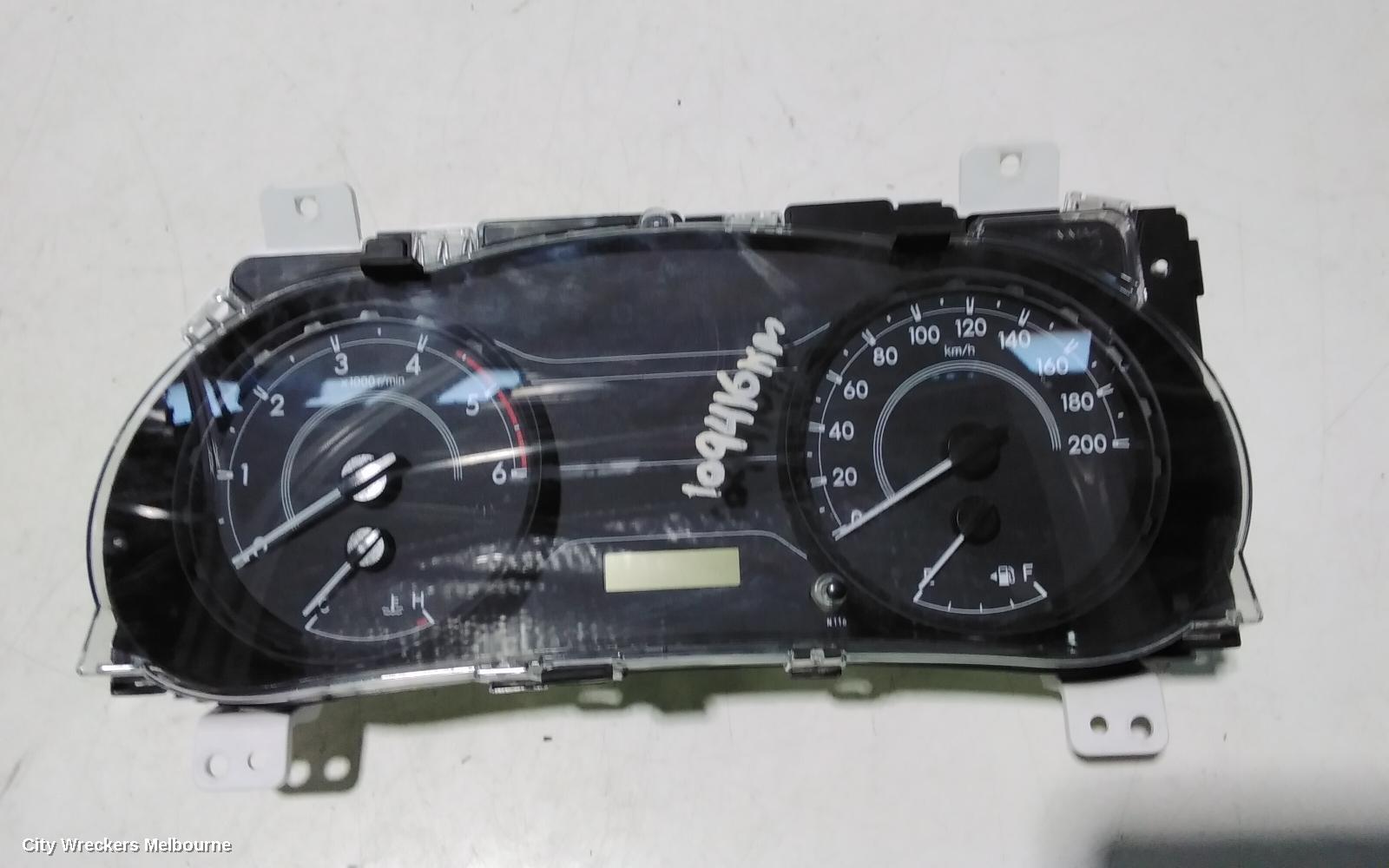 TOYOTA HILUX INSTRUMENT CLUSTER, INSTRUMENT CLUSTER, PETROL, MANUAL T/M, WORKMATE, 09/2015 - 08/2019 - Image 2