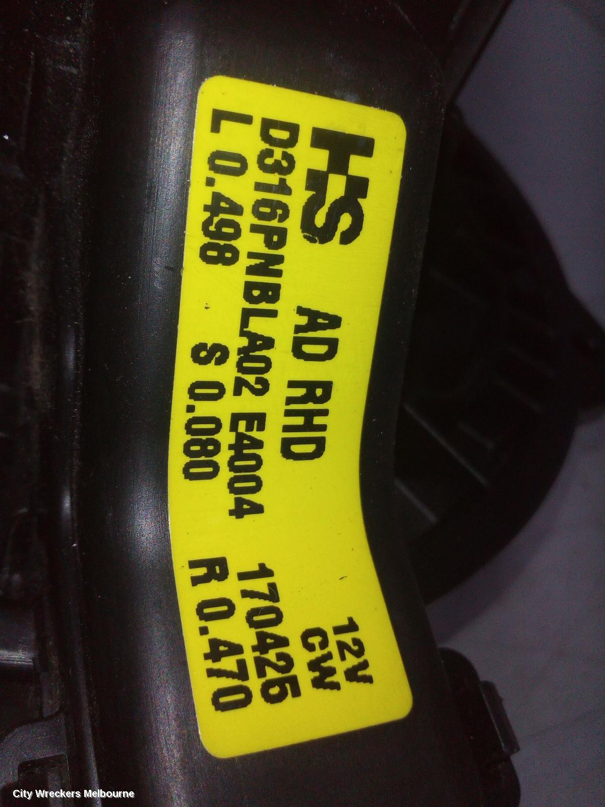 HYUNDAI I30 HEATER FAN MOTOR, PD, HATCH/FASTBACK, 03/2017 ONWARDS - Image 3
