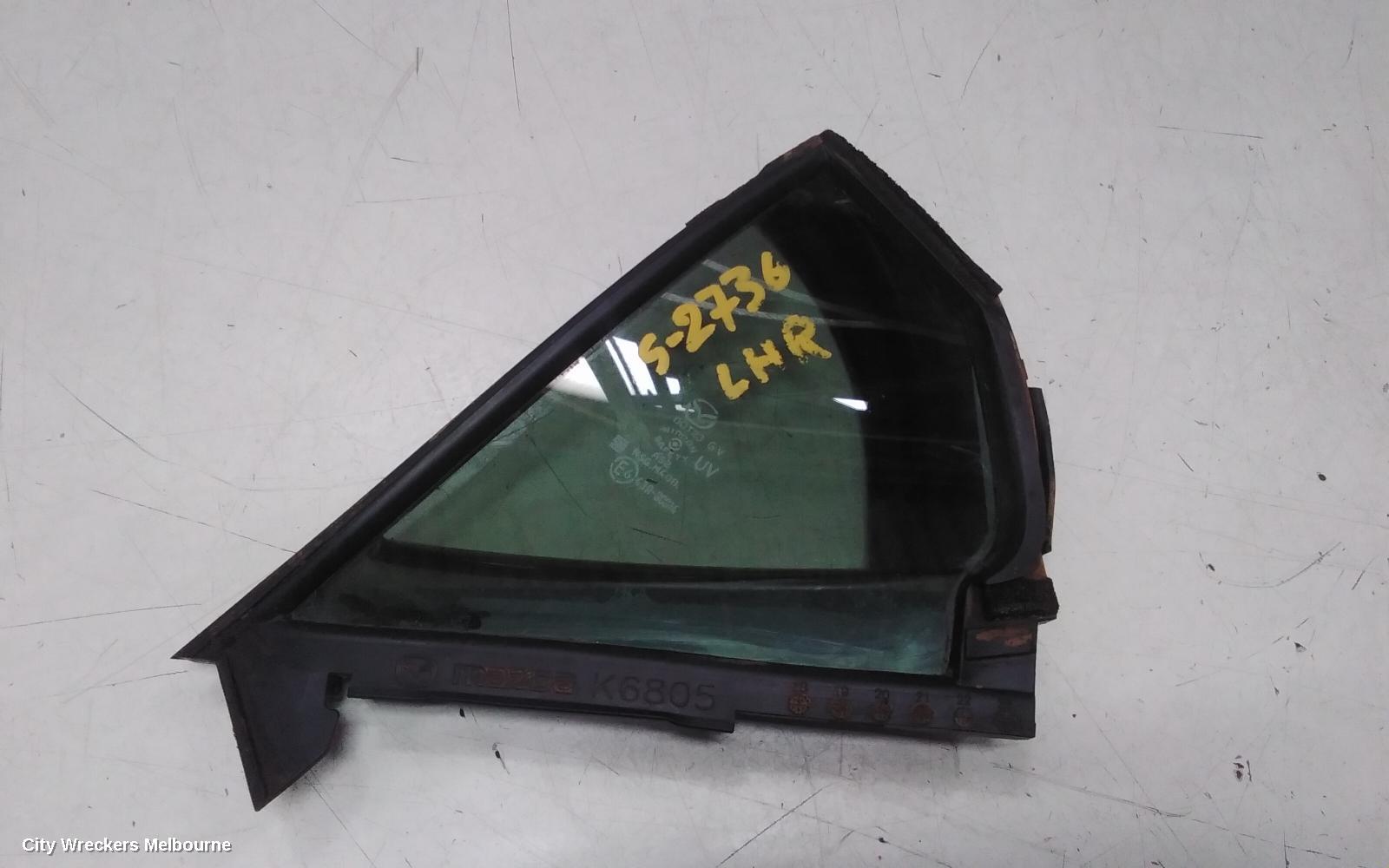 MAZDA 3 LEFT REAR 1/4 DOOR GLASS, BP, 03/2019 ONWARDS - Image 1