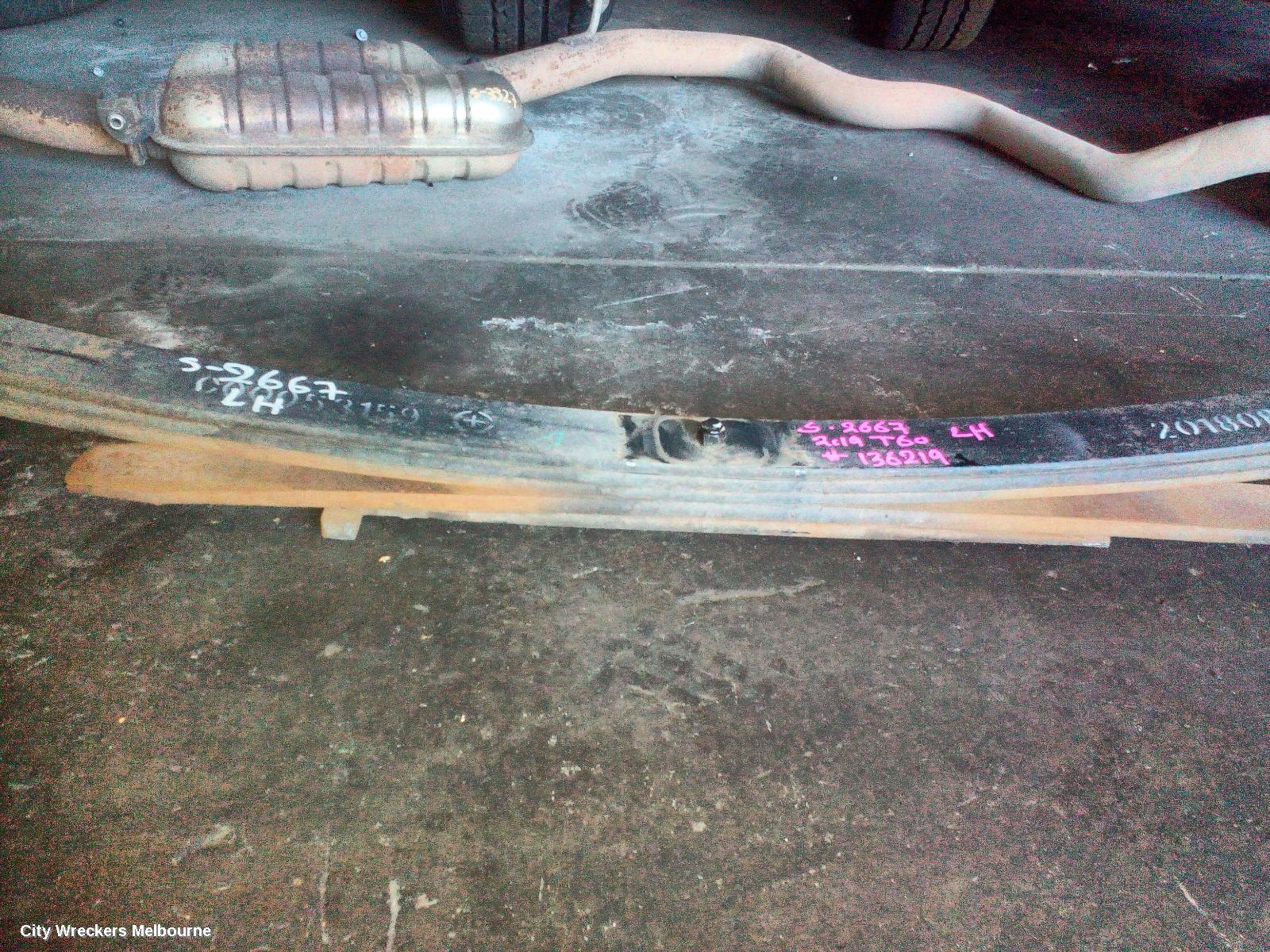 LDV T60 REAR LEAF SPRING, SK8C, STANDARD HEIGHT, LH SIDE, 07/2017 ONWARDS - Image 3