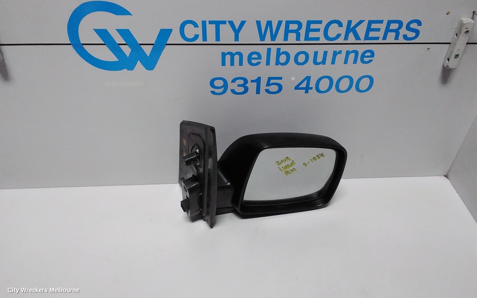 HYUNDAI ILOAD/IMAX RIGHT DOOR MIRROR, TQ, MANUAL FOLDING TYPE, 11/2007 ONWARDS - Image 1