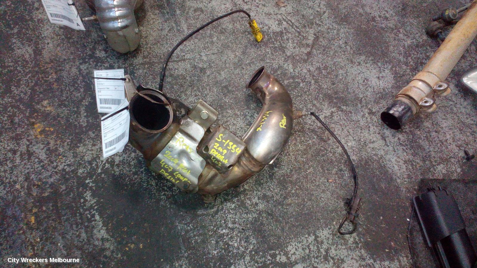 PEUGEOT 407 CATALYTIC CONVERTER, 09/2004 - 06/2011 - Image 1