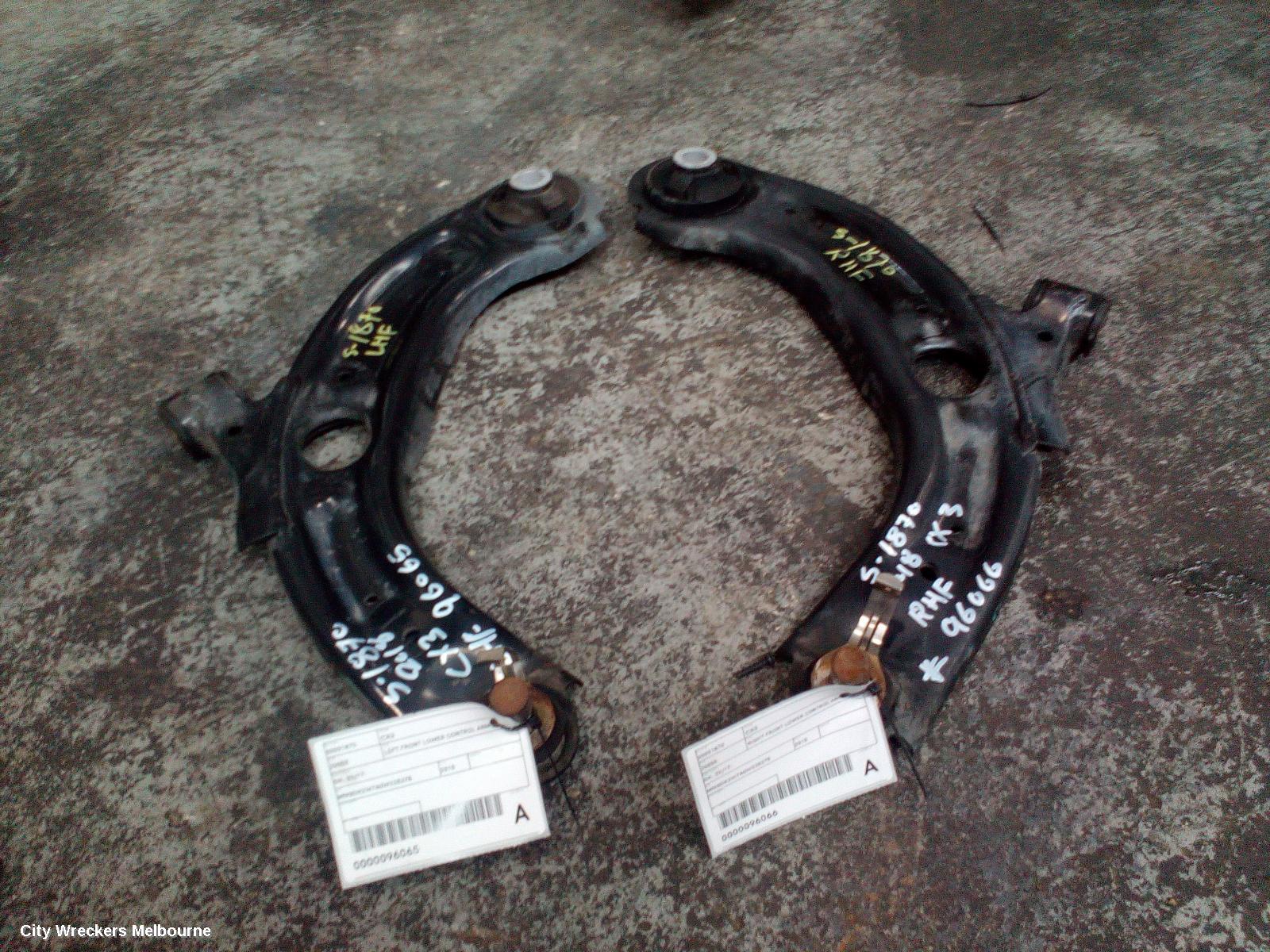 MAZDA CX3 LEFT FRONT LOWER CONTROL ARM, DK, 02/2017 ONWARDS - Image 2