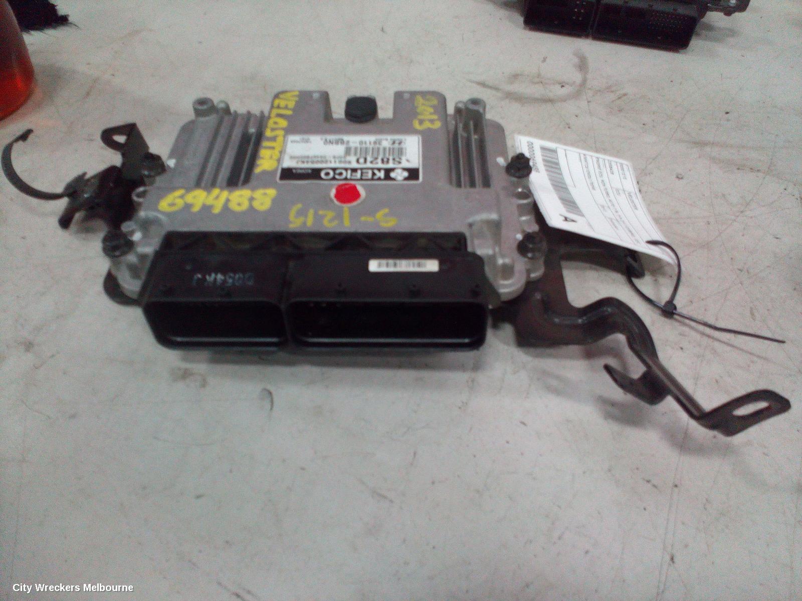 HYUNDAI VELOSTER ECU, ENGINE ECU, NON TURBO, AUTO T/M, P/N 391102BBN0, SEC SET (ECU/IMM/READER/KEY), FS, 12/2011 - 02/2018 - Image 3