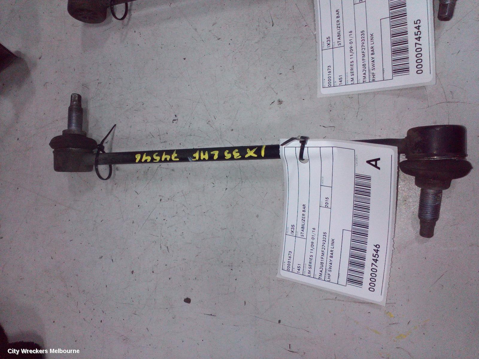 HYUNDAI IX35 STABILISER BAR, LM SERIES 11/2009 - 01/2016 - Image 1