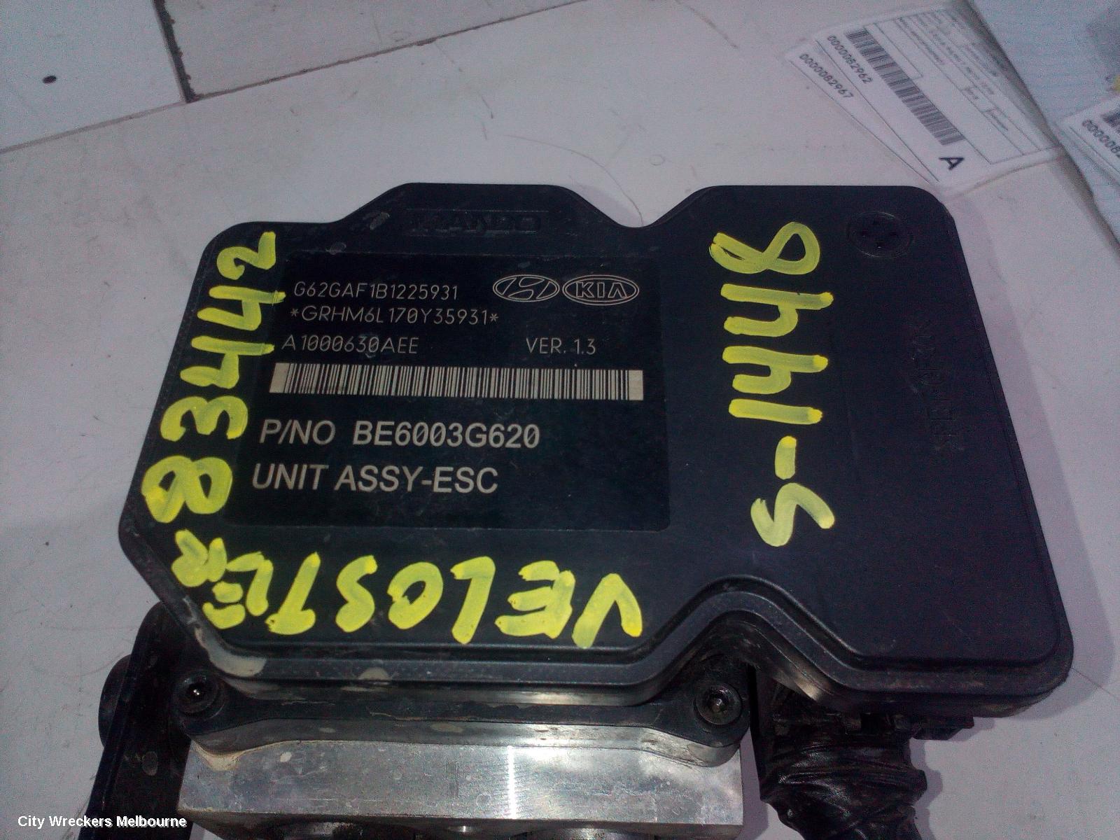 HYUNDAI VELOSTER ABS PUMP/MODULATOR, FS, TURBO, 05/2015 - 02/2018 - Image 3