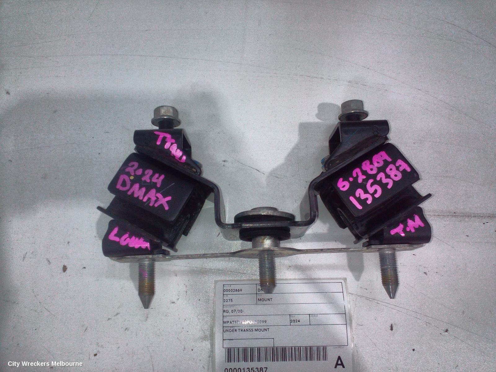 ISUZU DMAX MOUNT, RG, 07/2020 ONWARDS - Image 2