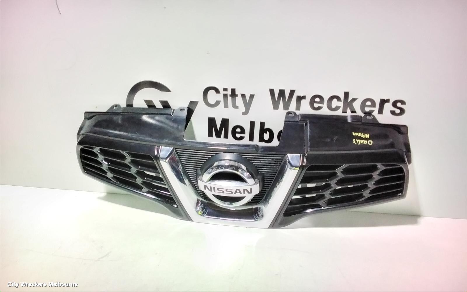NISSAN DUALIS GRILLE, RADIATOR GRILLE, J10, NON CAMERA TYPE, 04/2010 - 05/2014 - Image 3