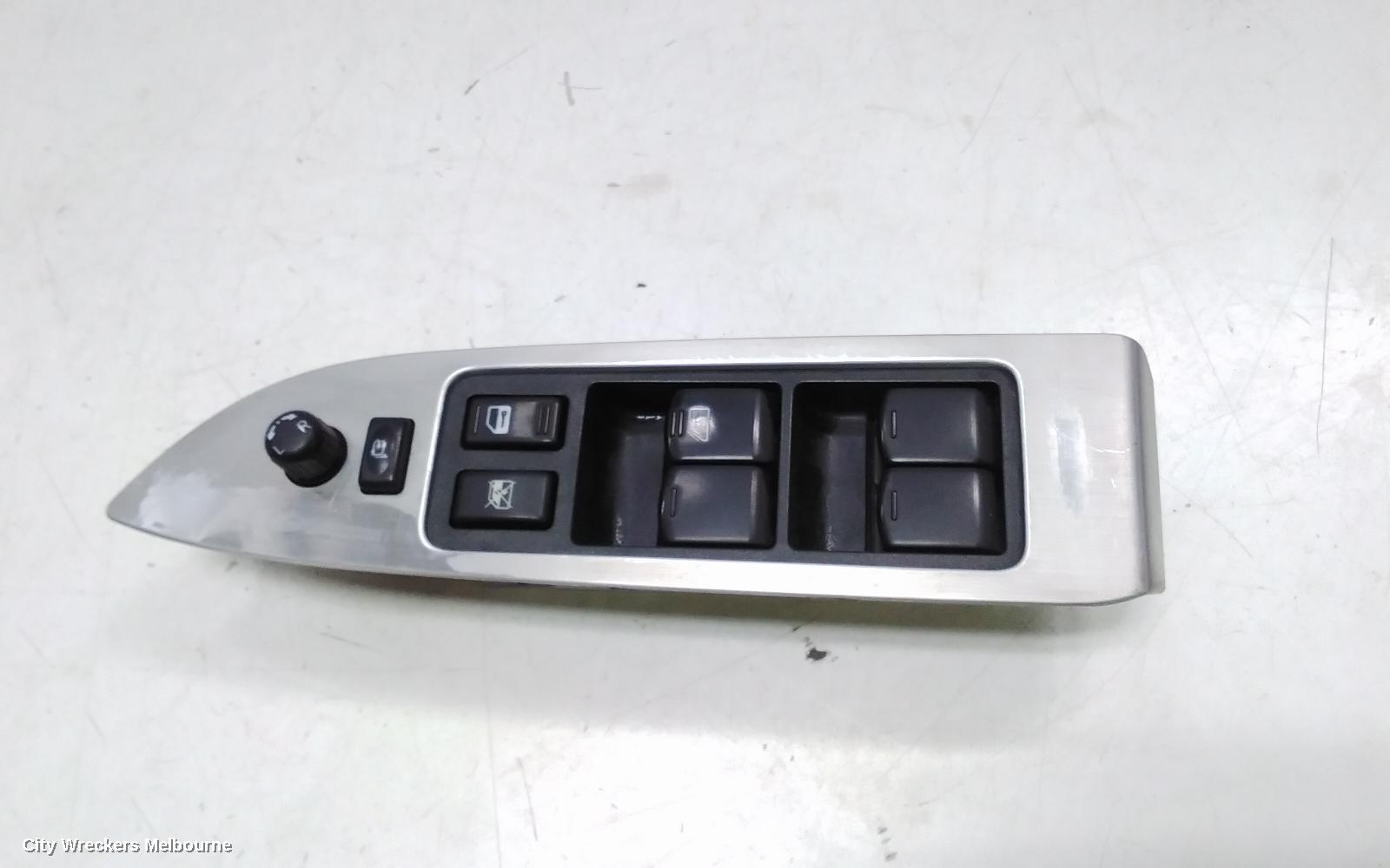 NISSAN MURANO PWR DR WIND SWITCH, RH FRONT (MASTER SWITCH), Z51, TI TYPE, 12/2008 - 12/2014 - Image 2