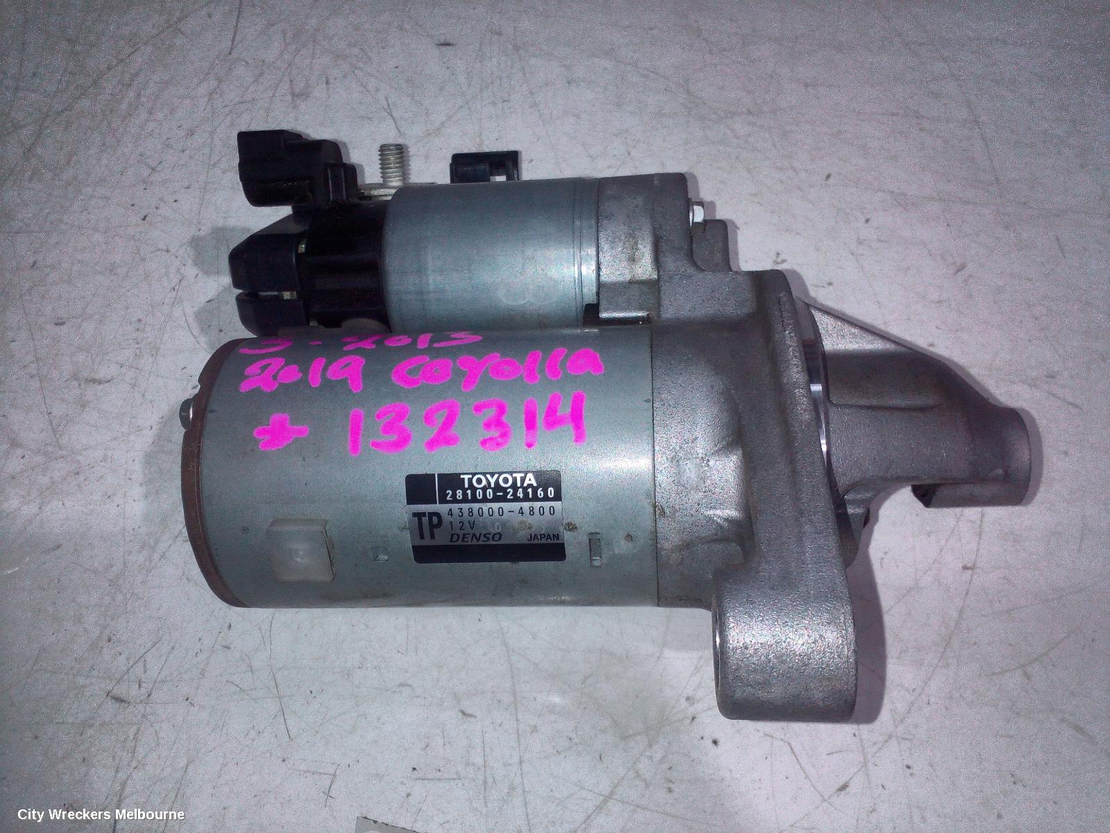 TOYOTA COROLLA STARTER, E210, PETROL, 2.0, M20A-FKS, 07/2018 ONWARDS - Image 1