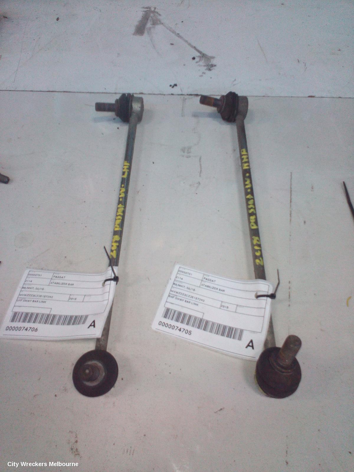 VOLKSWAGEN PASSAT STABILISER BAR, B8/MK7, 06/2015 - 05/2023 - Image 2